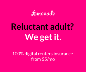 Lemonade Renter's Insurance