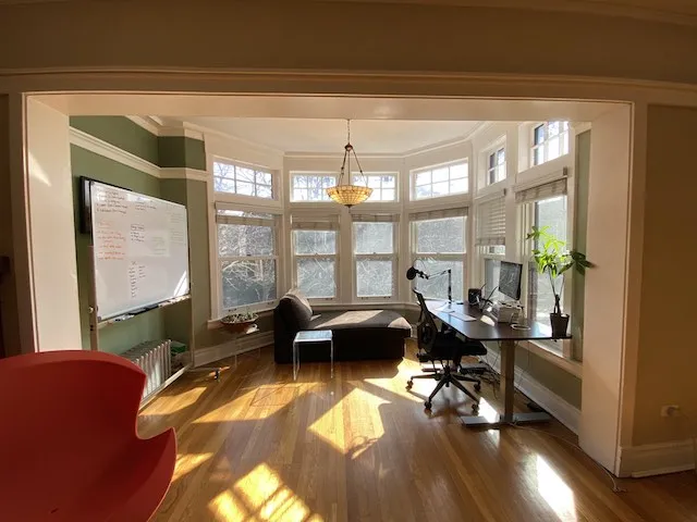 sun room office with whiteboard_blog image