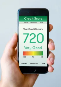 Domu credit score smartphone