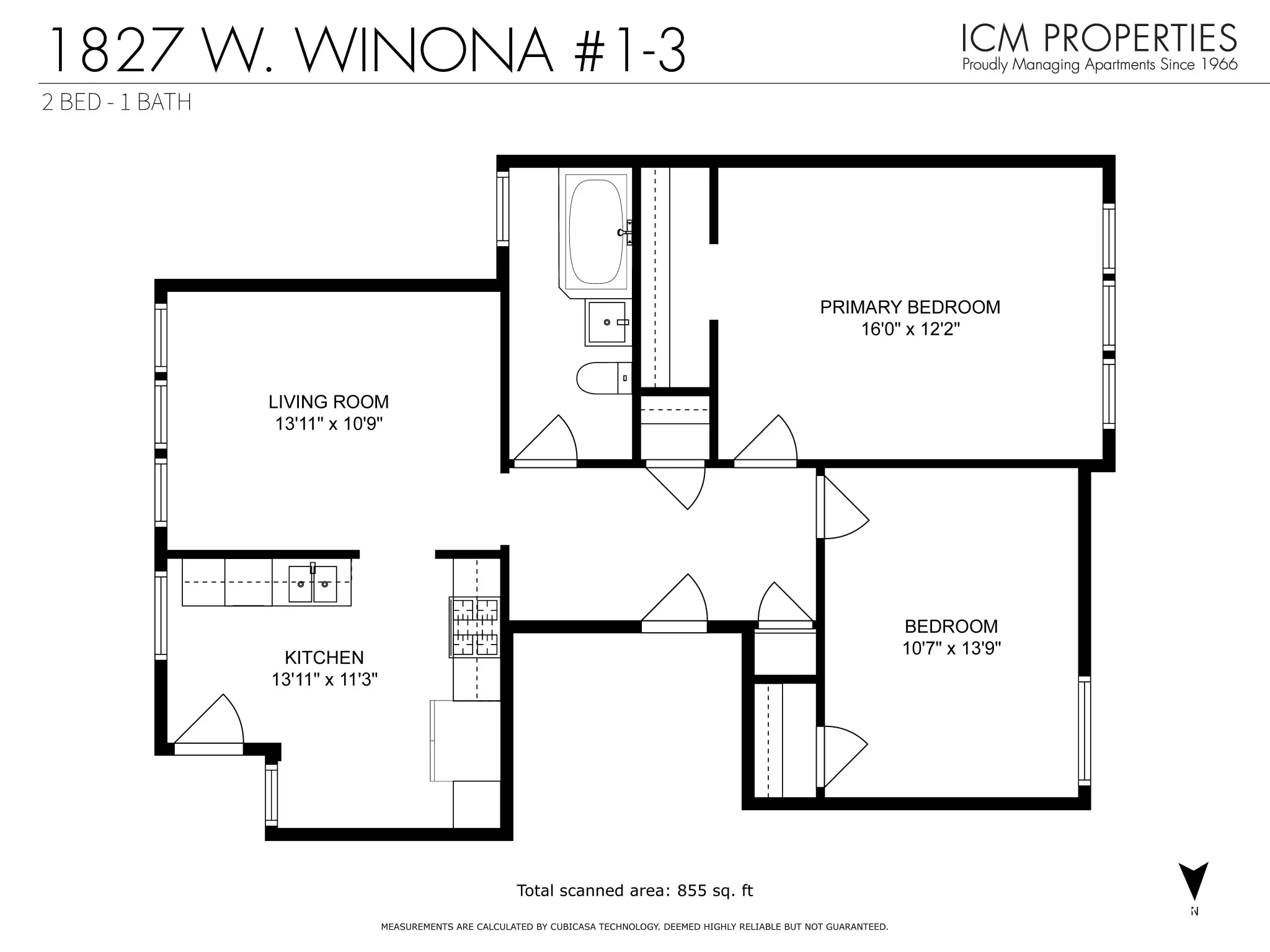 5073 N Wolcott Ave, , 60640, USA 60640-unit#1827W-2-Chicago-IL