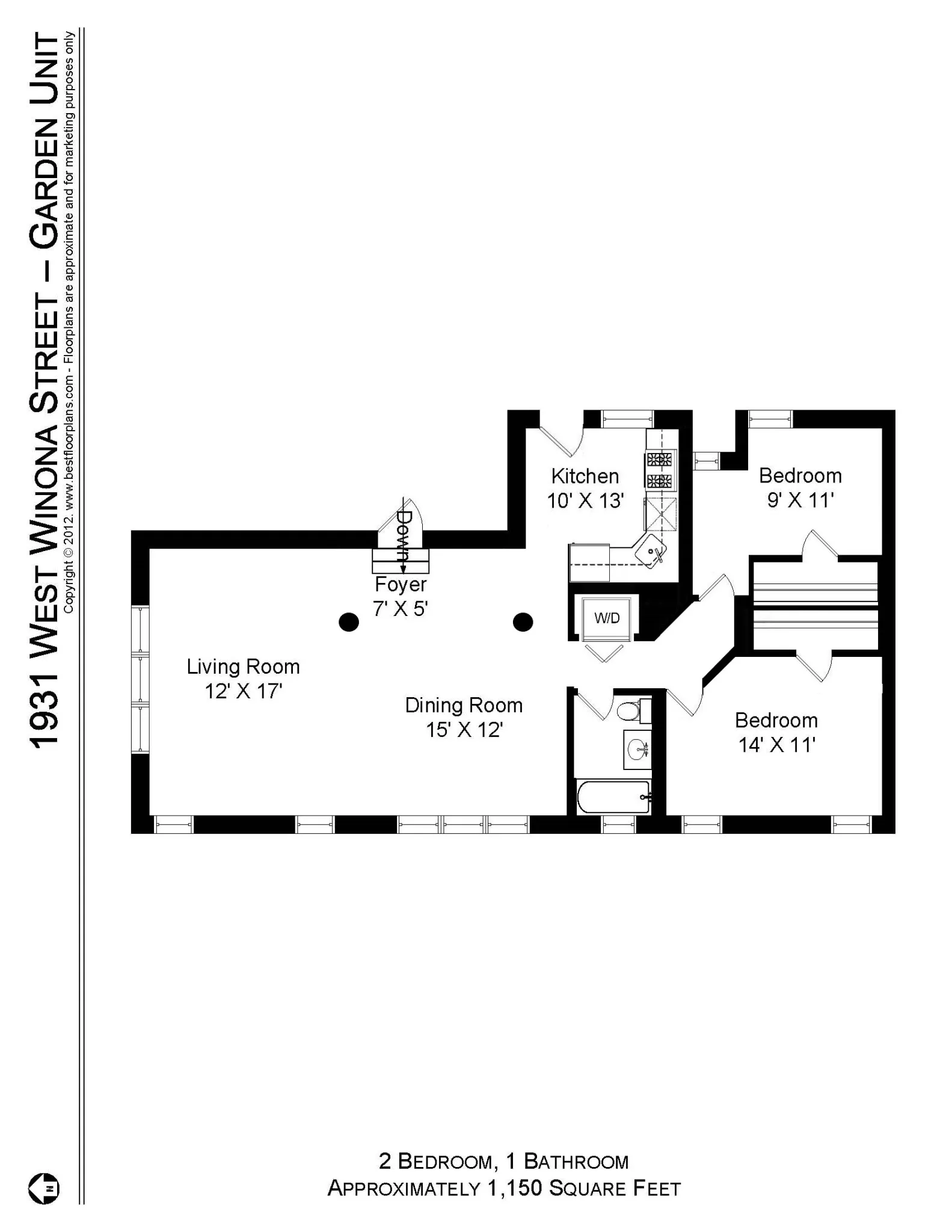 1919 W Winona St, , 60640, USA 60640-unit#1931-G-Chicago-IL