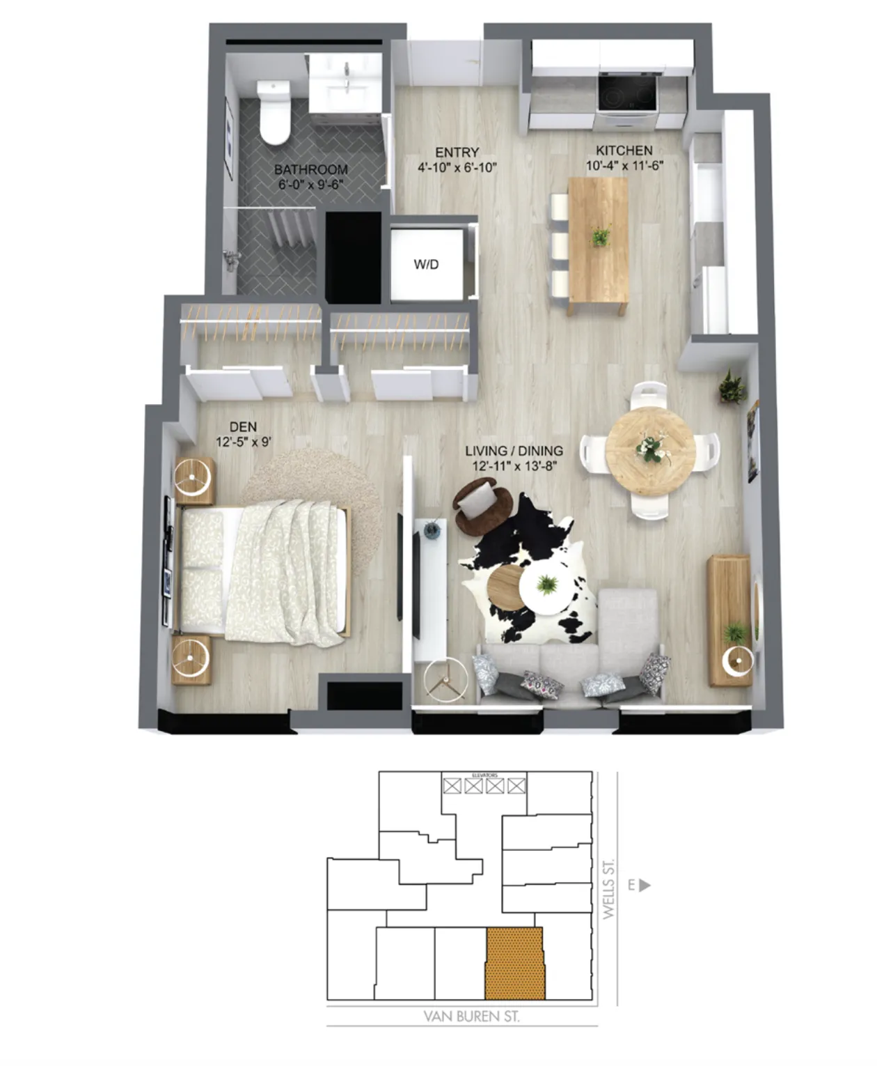 330 S Wells St, , 60606, USA 60606-unit#1106-Chicago-IL