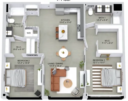1220 W Jackson Blvd, ,  60607, USA 60607-unit#1006-Chicago-IL