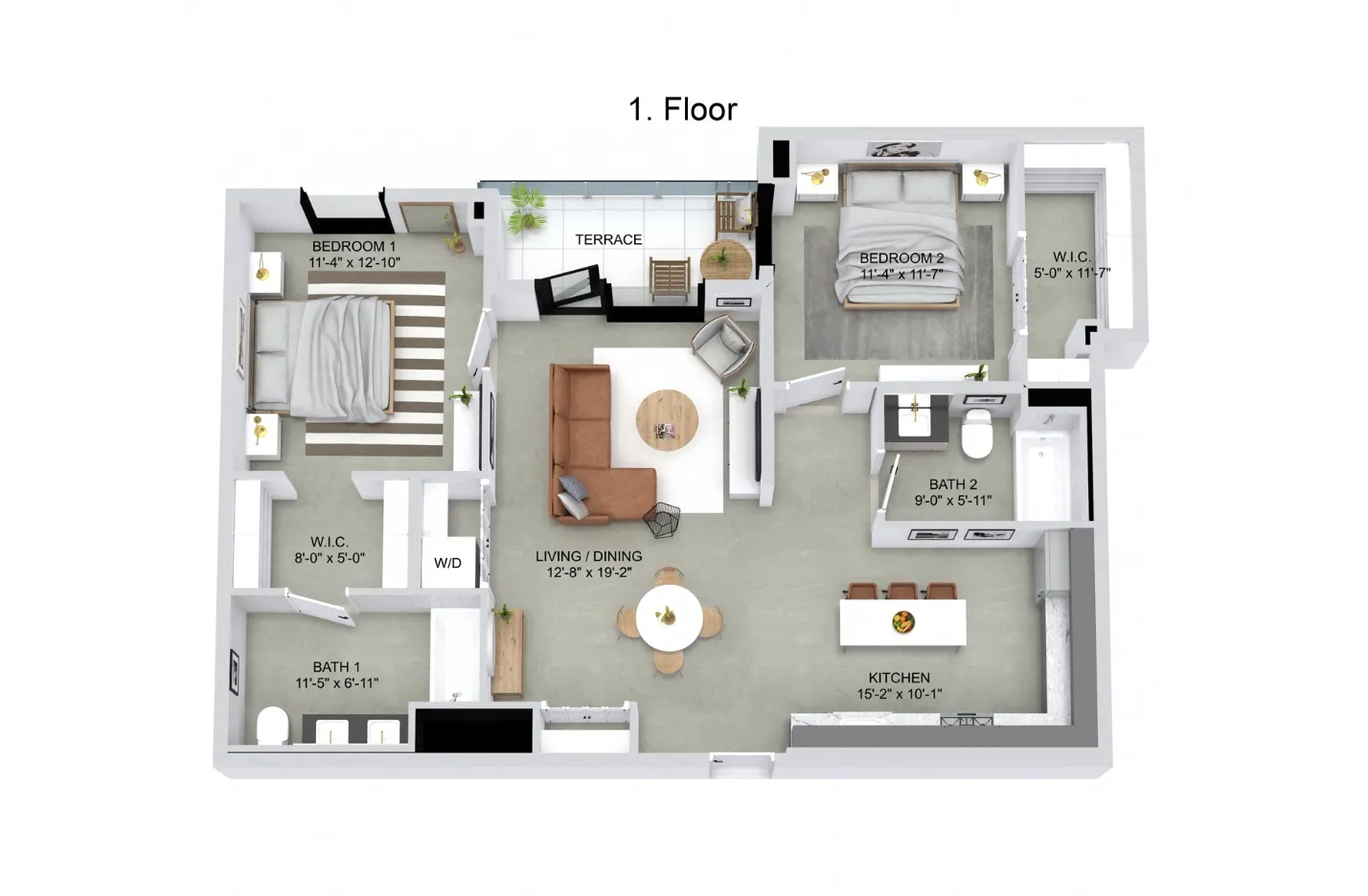 1220 W Jackson Blvd, ,  60607, USA 60607-unit#1006-Chicago-IL