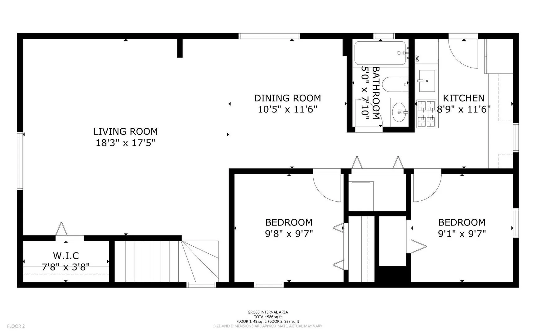 3311 N Ravenswood Ave, ,  60657, USA 60657-unit#2-Chicago-IL