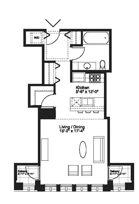 1400 S Michigan Ave, , 60605, USA 60605-unit#500-Chicago-IL