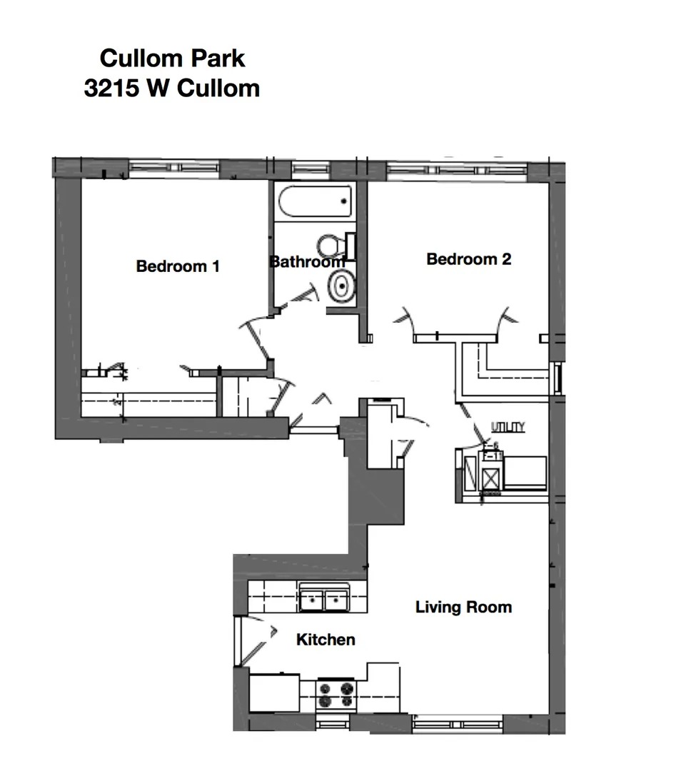 3215 W Cullom Ave, ,  60618, USA 60618-unit#2-Chicago-IL