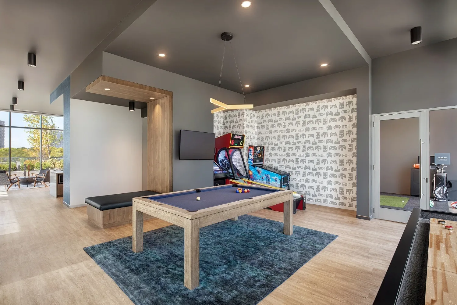 rendering of Aspire Apartments in the South Loop neighborhood of Chicago