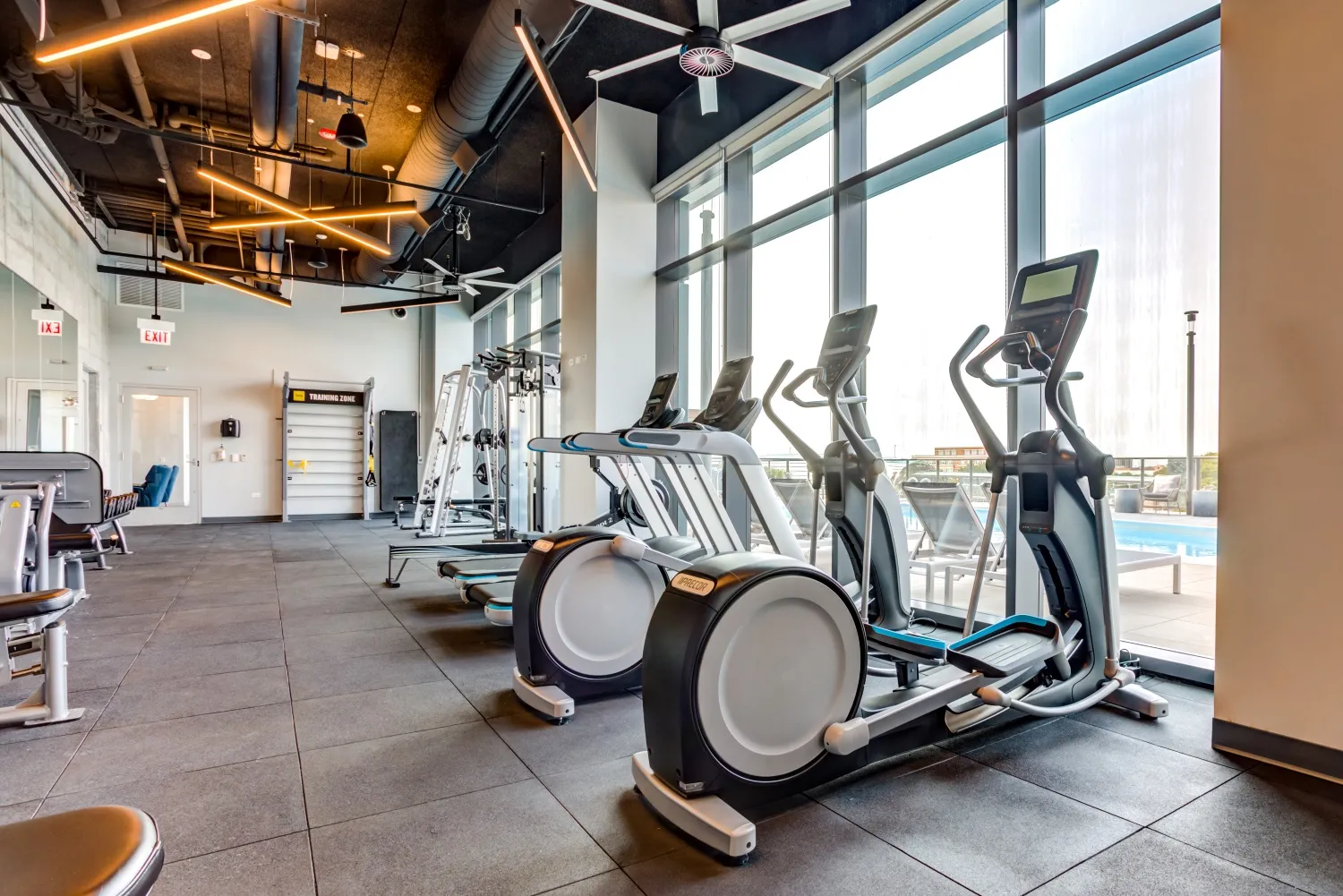 rendering of Aspire Apartments in the South Loop neighborhood of Chicago