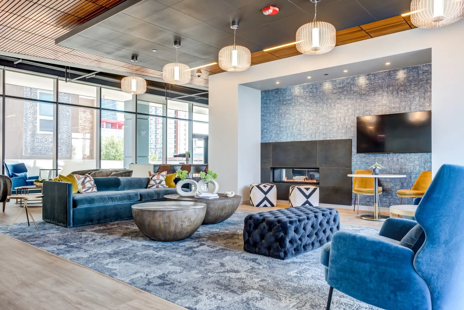 rendering of Aspire Apartments in the South Loop neighborhood of Chicago