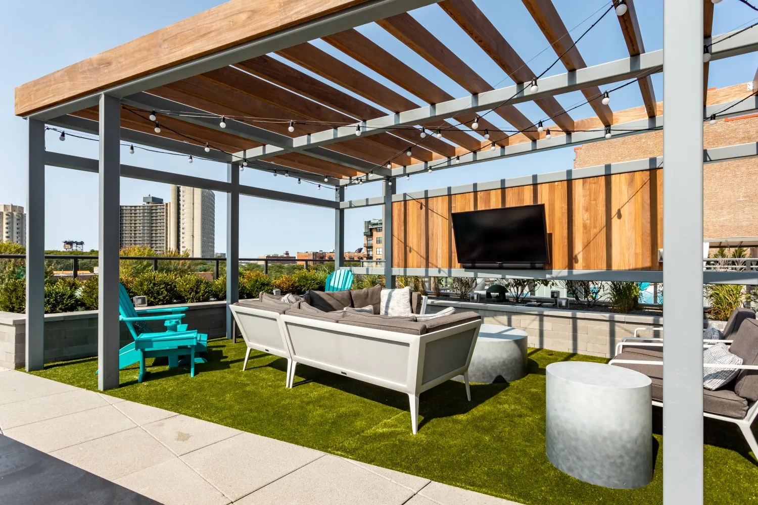 rendering of Aspire Apartments in the South Loop neighborhood of Chicago