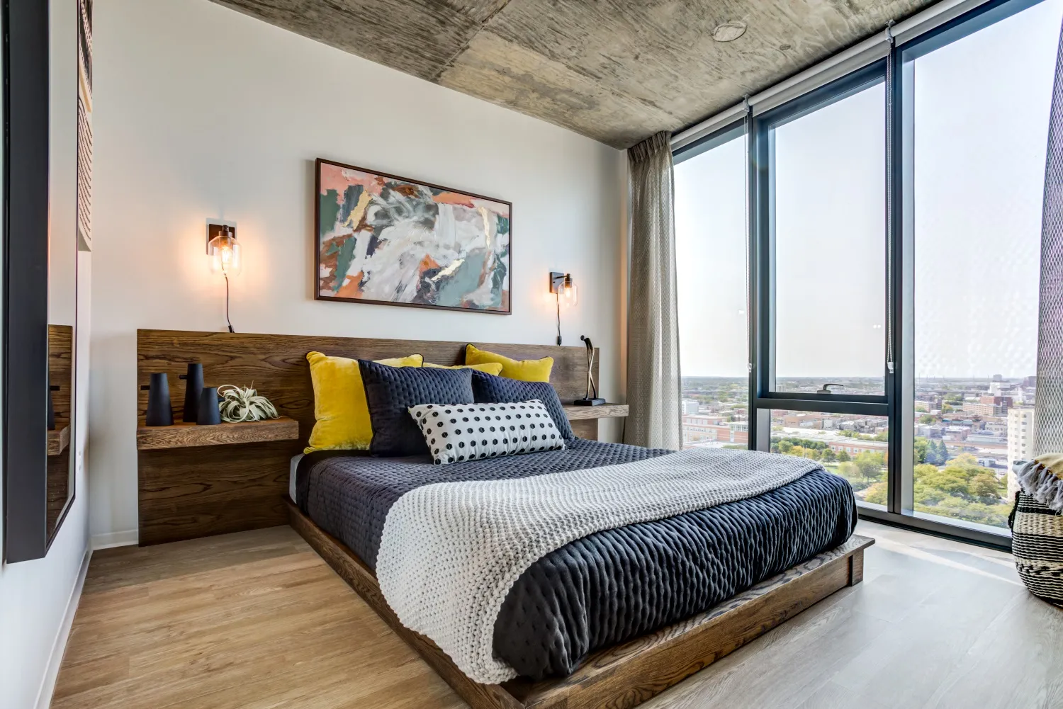 rendering of Aspire Apartments in the South Loop neighborhood of Chicago