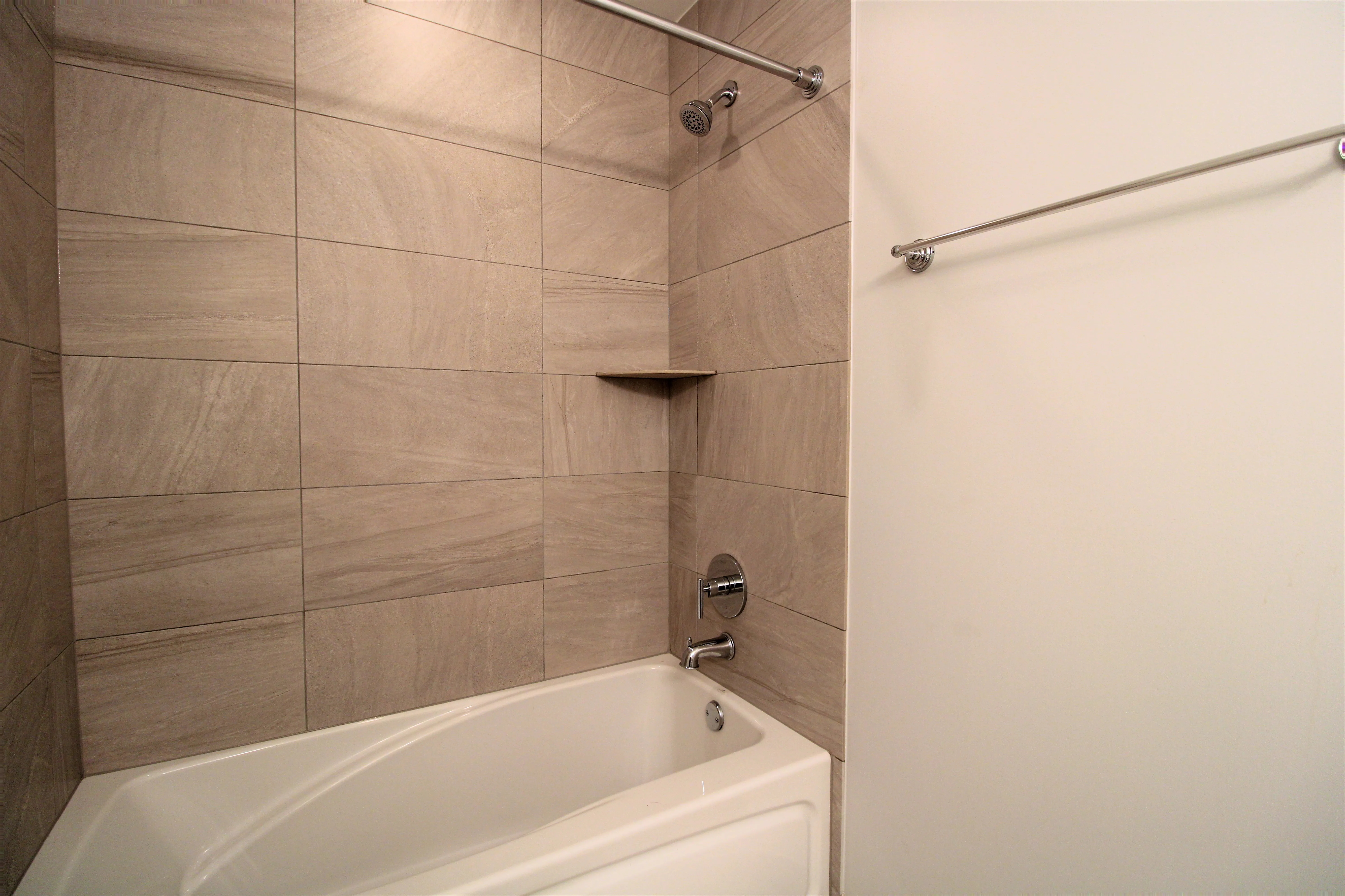 luxury kitchen at Warren Ashland Place Apartments in the West Loop Chicago