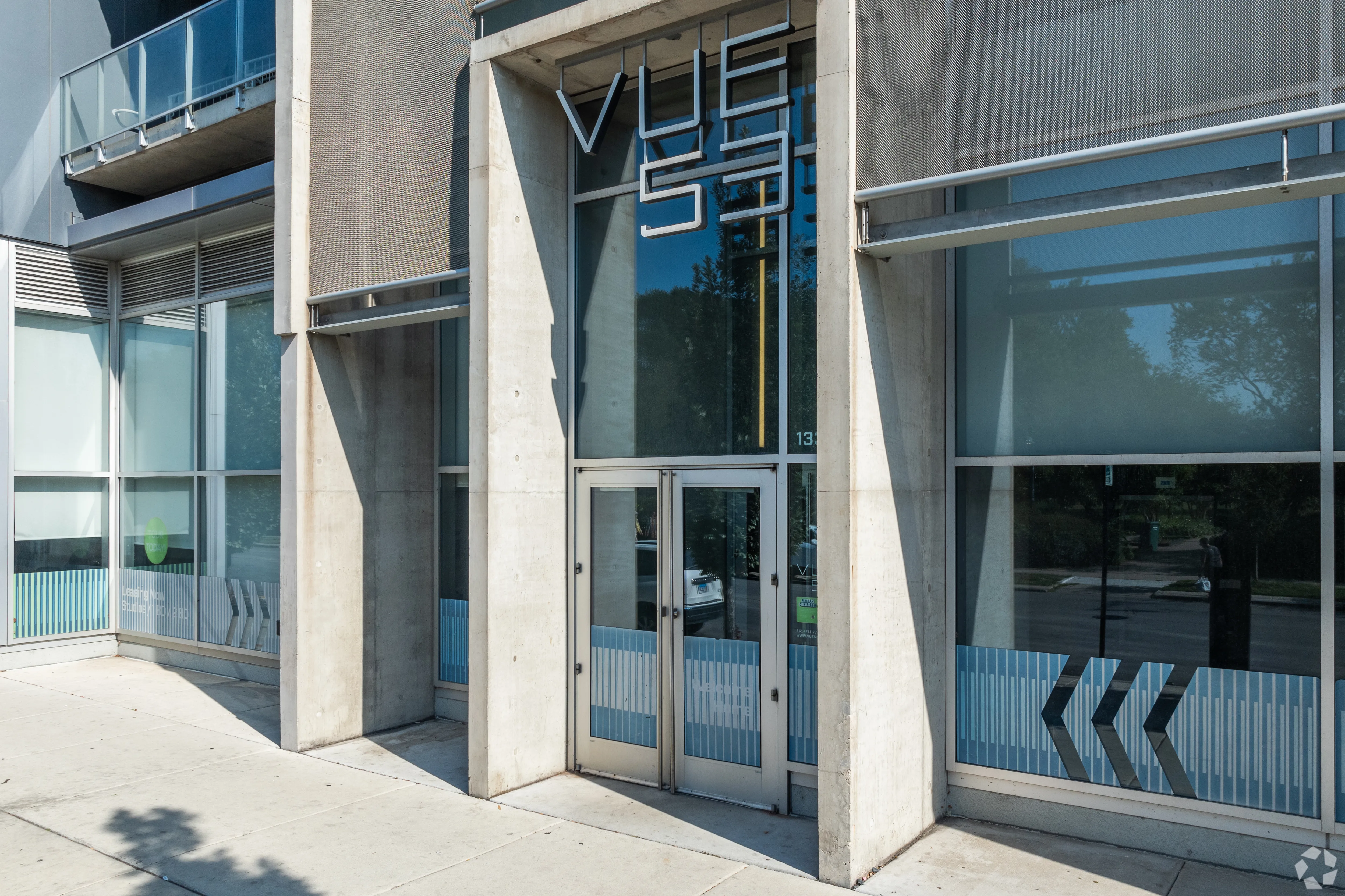 living room rendering at Vue53 Apartments  in Hyde Park Chicago