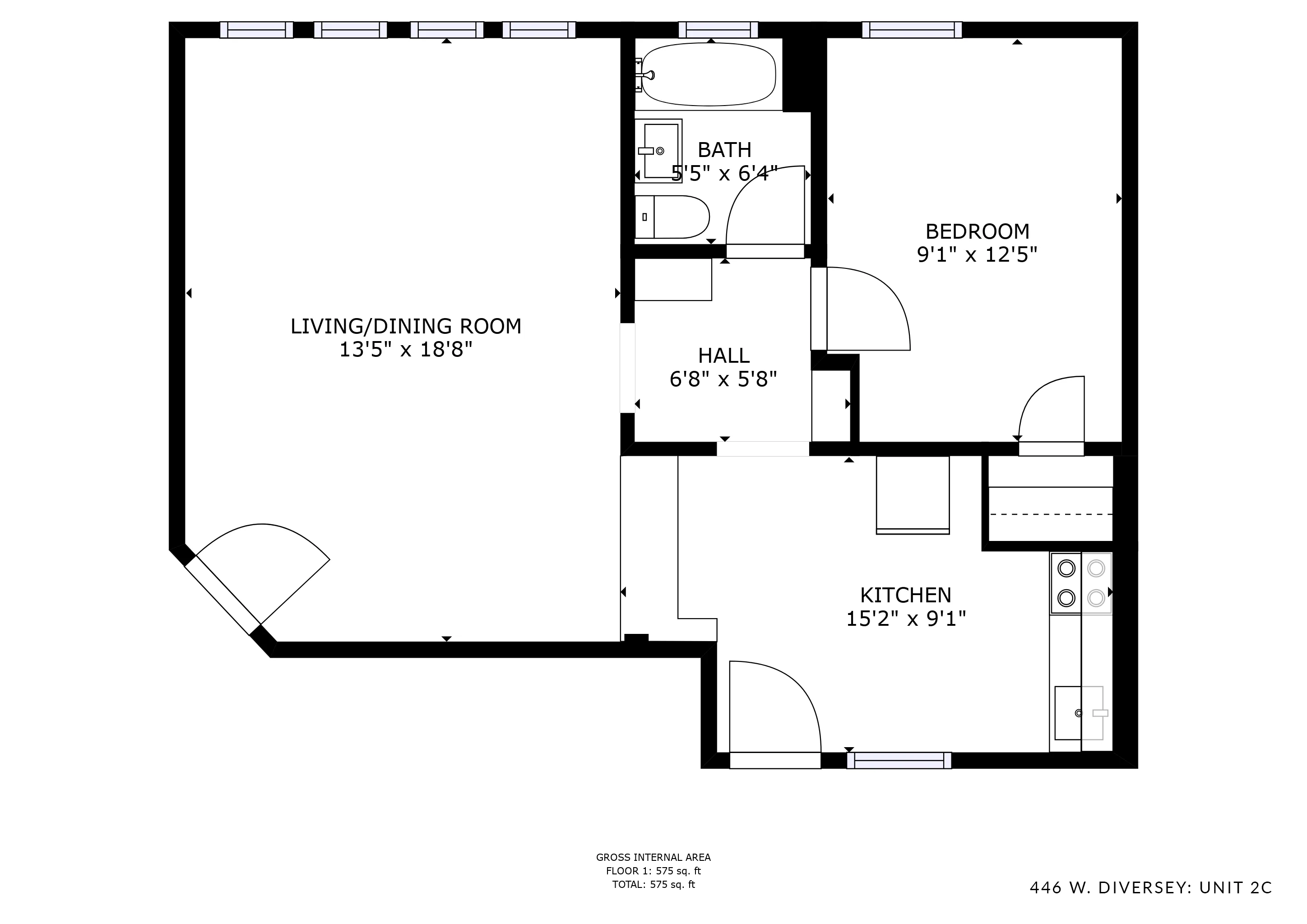 430-446 West Diversey Apartments in Lakeview, Chicago