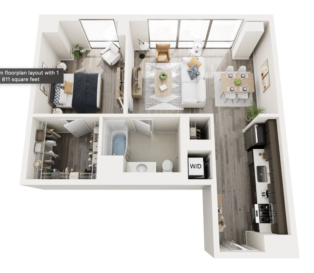 738 N Morgan St 60642 60642-Spoke-unit#1218-Chicago-IL