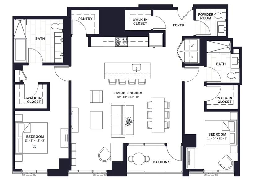 2345 N Lincoln Ave 60614-The Lincoln Common-unit#1908-Chicago-IL