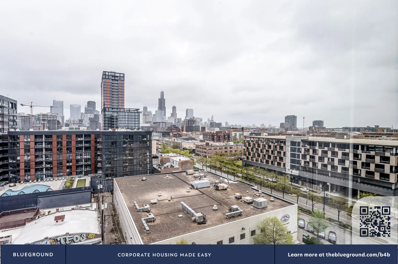 1400 W Randolph St 60607 60607-Parq Fulton-unit#ID933-Chicago-IL