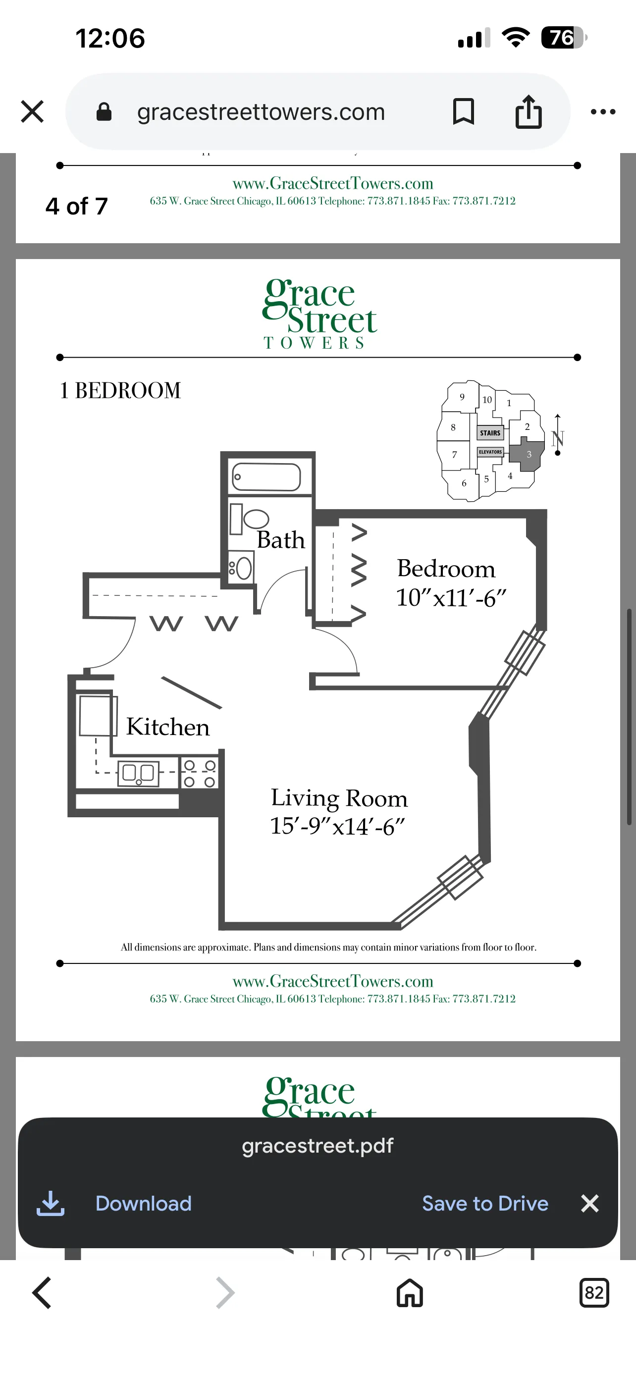 635 W Grace St 60613 60613-Grace Street Towers-unit#1303-Chicago-IL