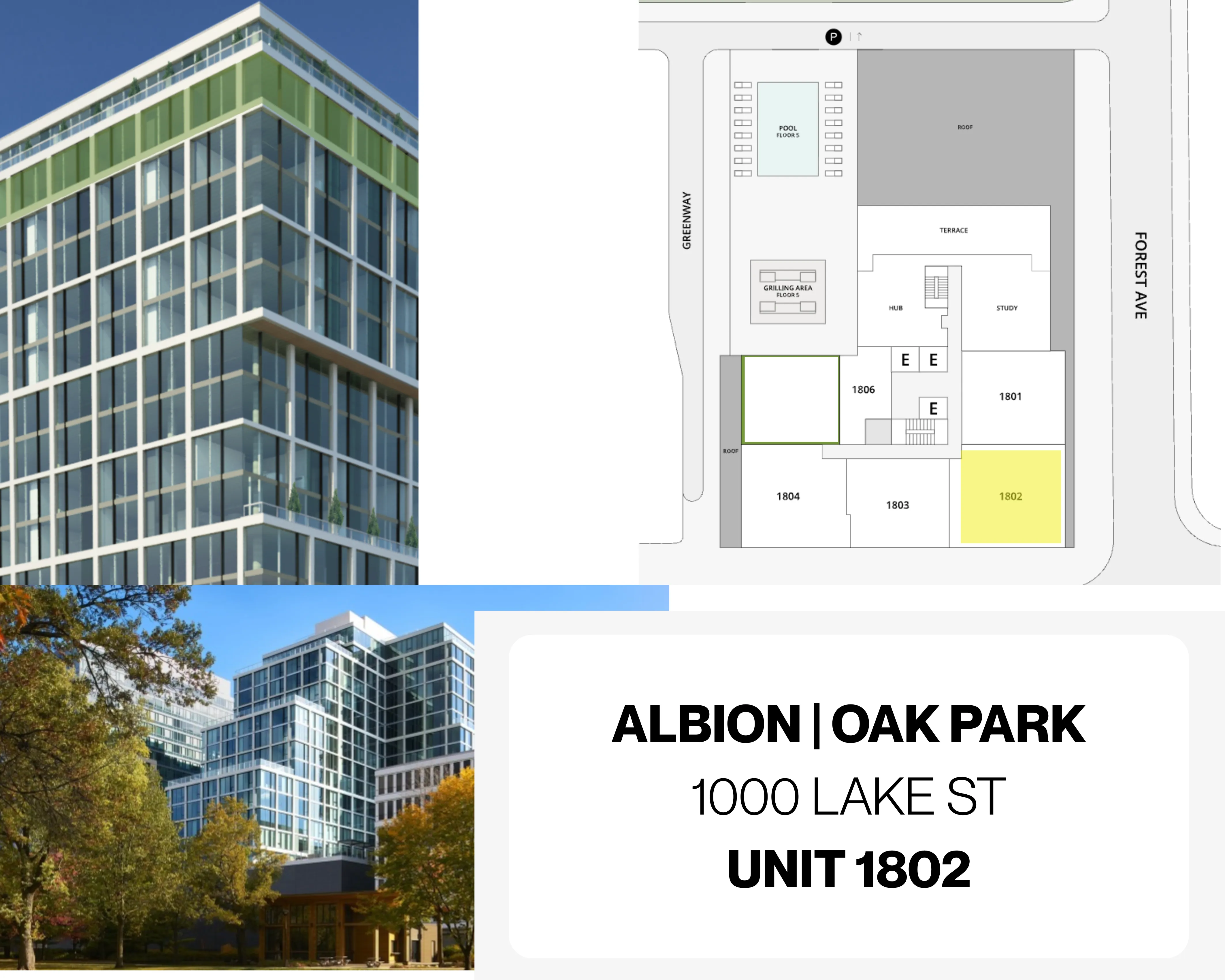 1000 Lake St   60301 60301-Albion-unit#1802-Oak Park-IL
