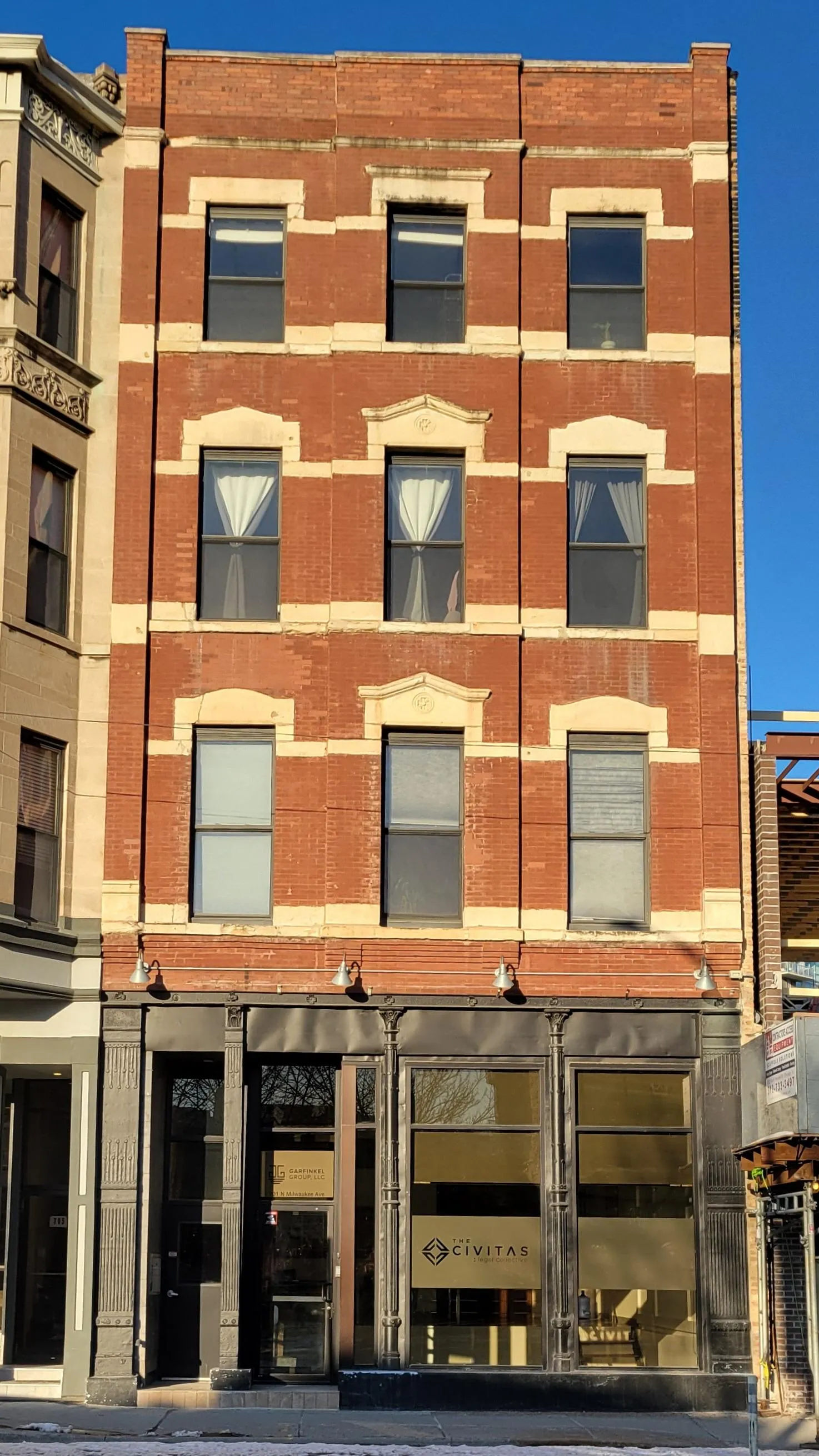  N Milwaukee Ave   60661 60642-unit#4F-Chicago-IL