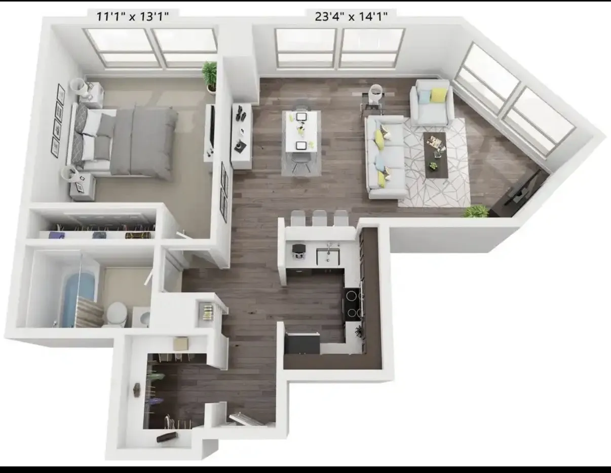 500 W Madison St 60661 60661-Presidential Towers - Tower 1-unit#3404-Chicago-IL