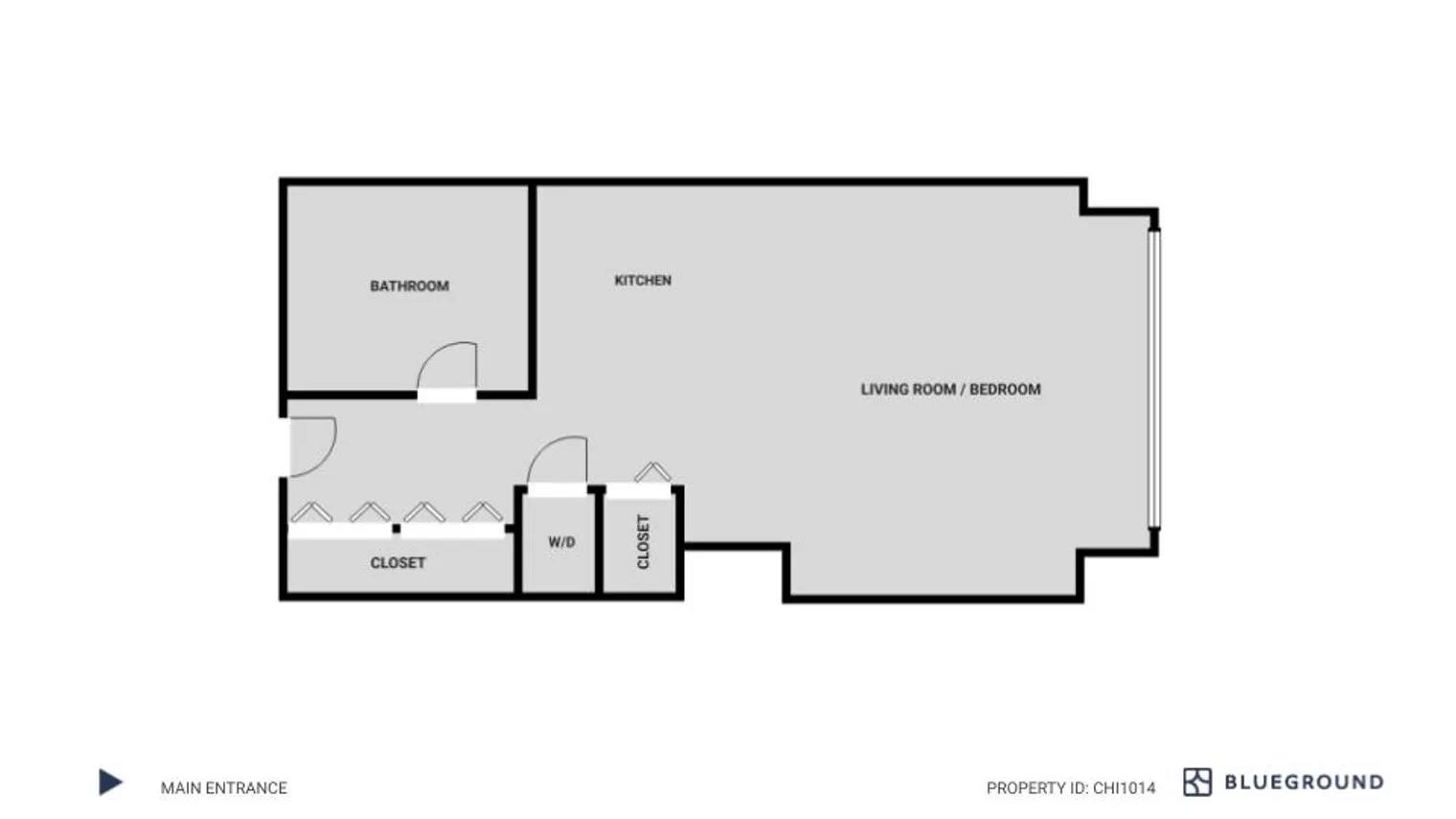 201 N Garland Ct   60601 60601- Mila-unit#ID1014-Chicago-IL