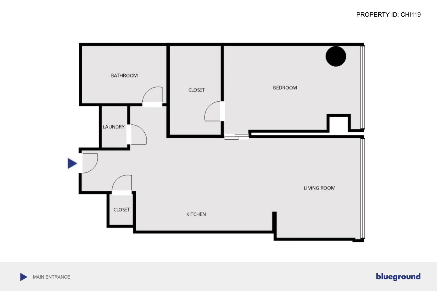 311 W Illinois St   60654 60654-3Eleven-unit#ID119-Chicago-IL