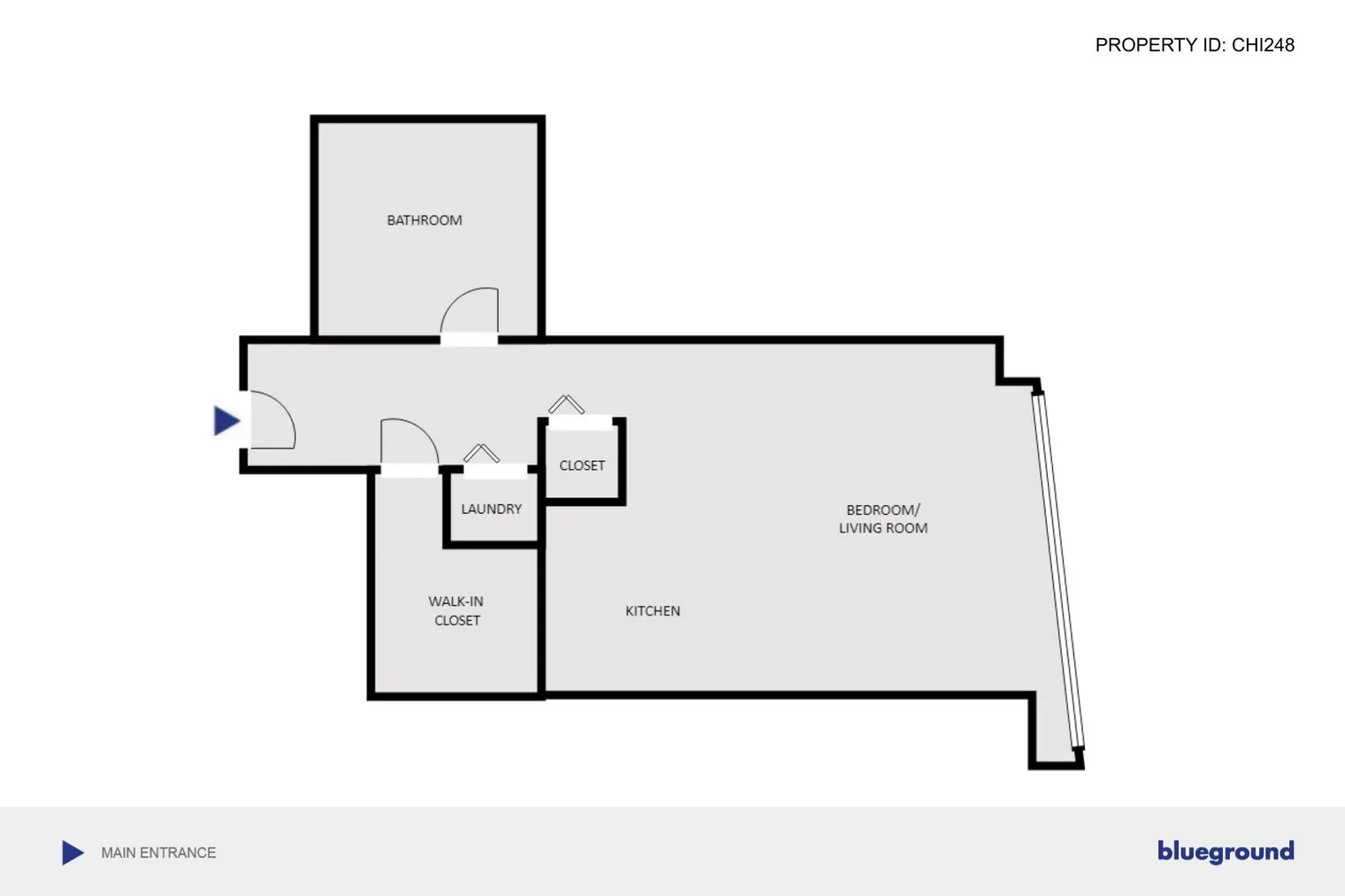 210 N Wells St   60606 60606-Lake & Wells Apartments-unit#ID248-Chicago-IL