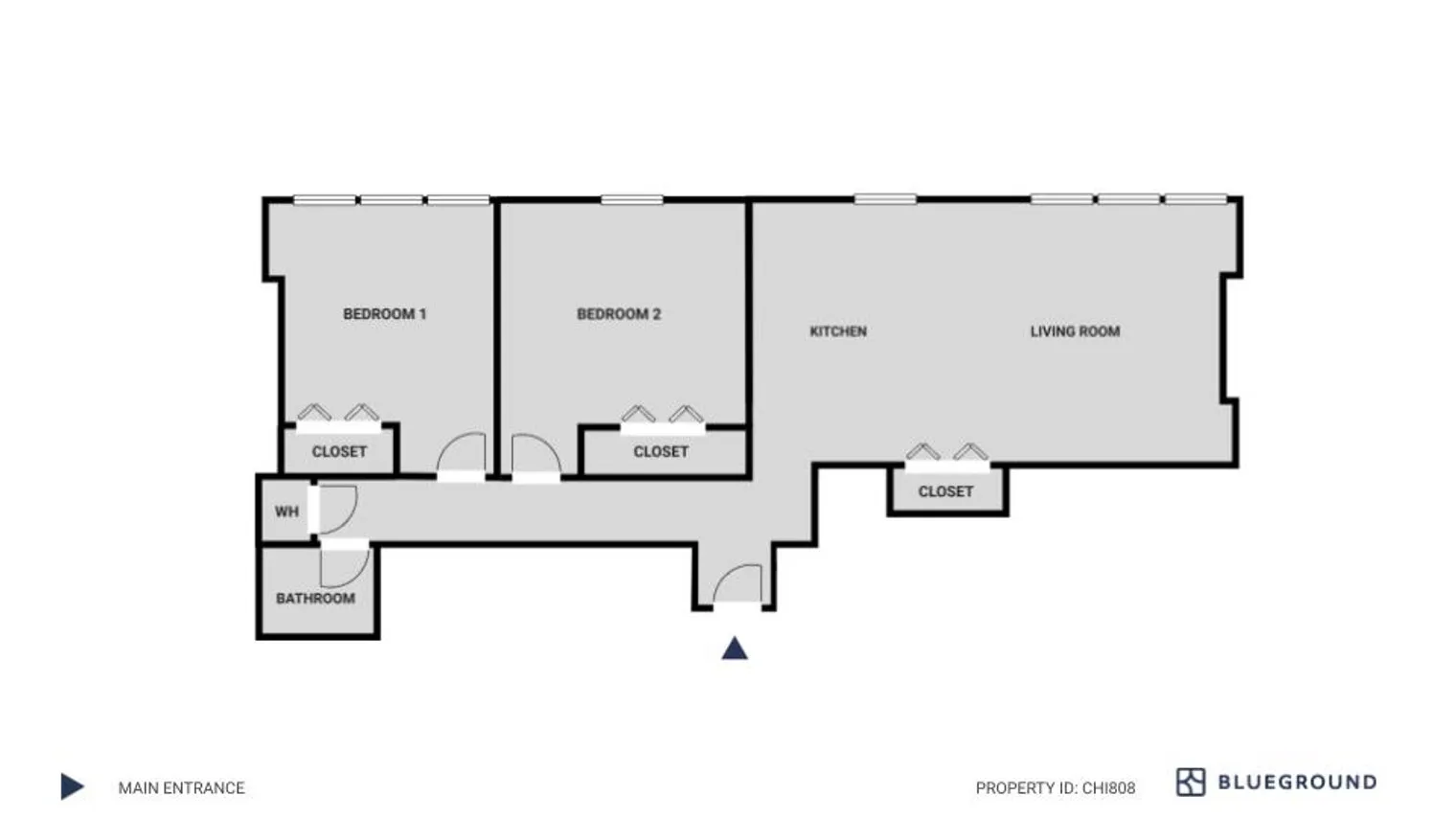 30 E Roosevelt Rd   60605 60605-The Roosevelt-unit#ID808-Chicago-IL