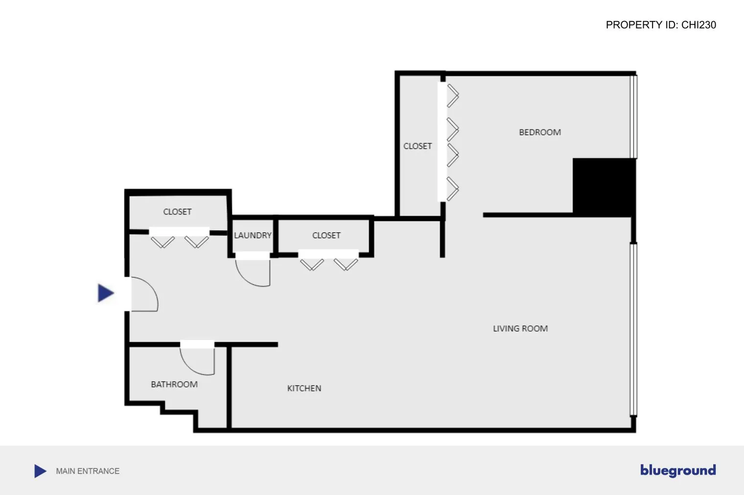 201 N Garland Ct   60601 60601-Mila-unit#ID230-Chicago-IL