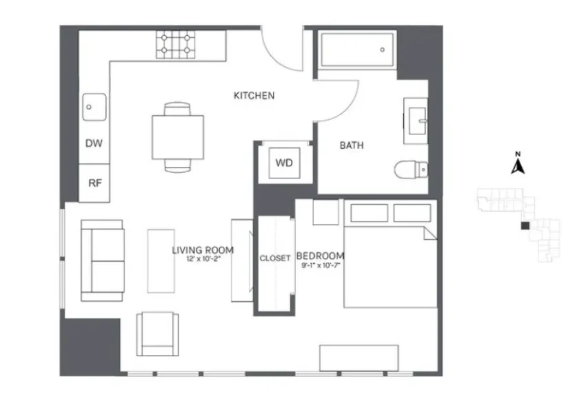 210 N Aberdeen St   60607 60607-Chicago-IL