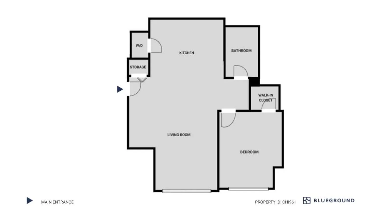 201 N Garland Ct   60601 60601-Mila-unit#ID961-Chicago-IL