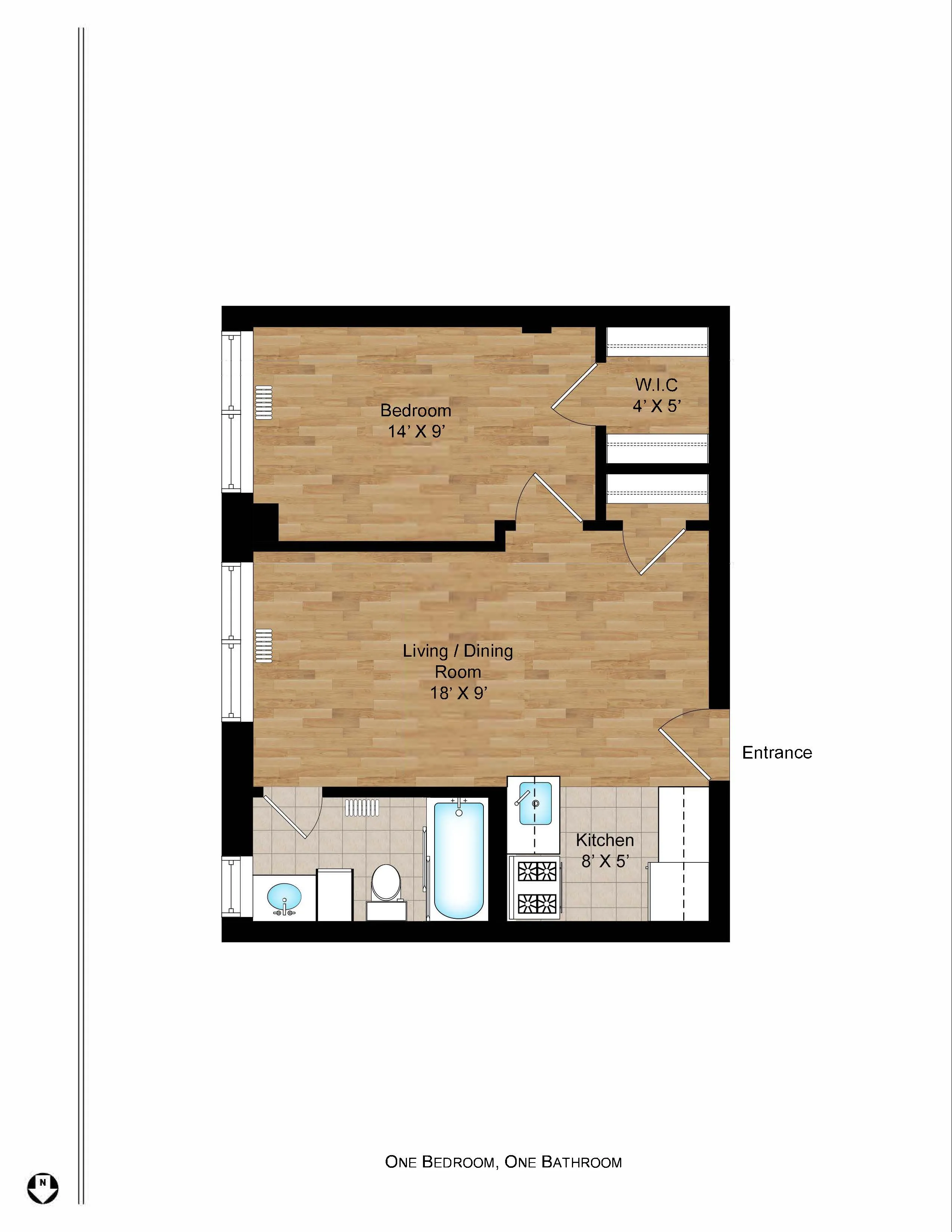 4538 N Clark St   60640 60640-unit#311-Chicago-IL