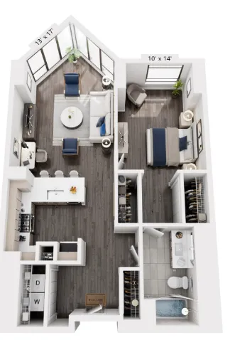 300 N Canal St 60606 60606-Left Bank-unit#503-Chicago-IL