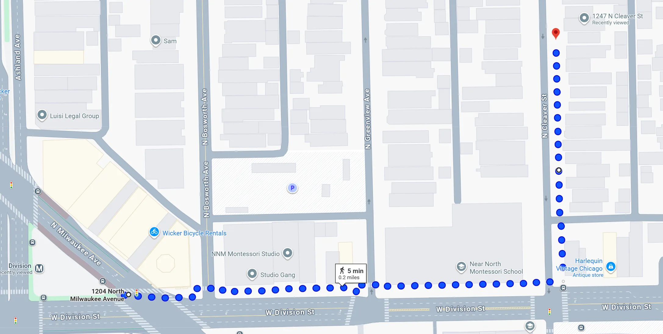 1247 N Cleaver St   60642 60642-unit#R-Chicago-IL
