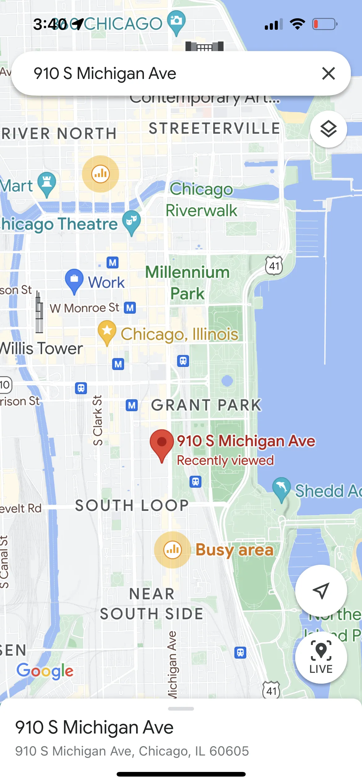 910 S Michigan Ave 60605 60605-Chicago-IL