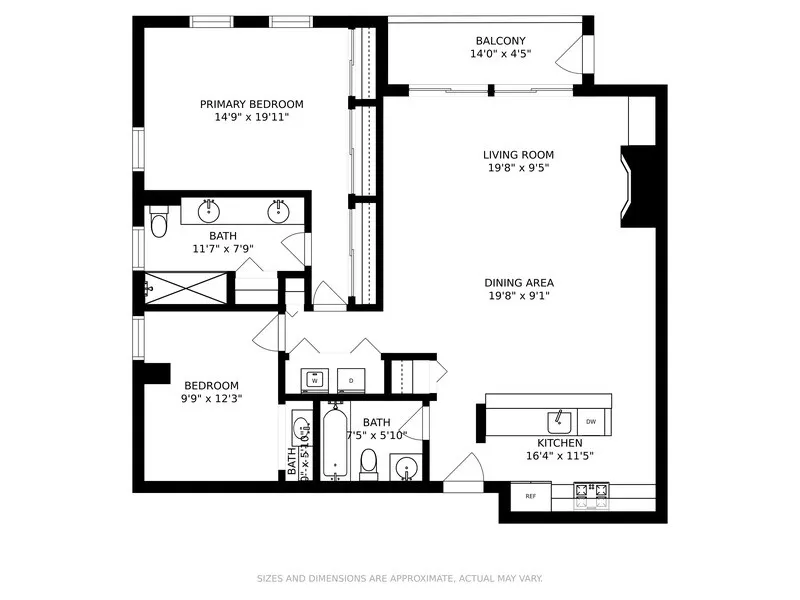1350 W Fullerton Ave 60614 60614-unit#302-Chicago-IL