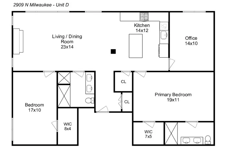 2909 N Milwaukee Ave 60618 60618-The Avondale-unit#2-Chicago-IL