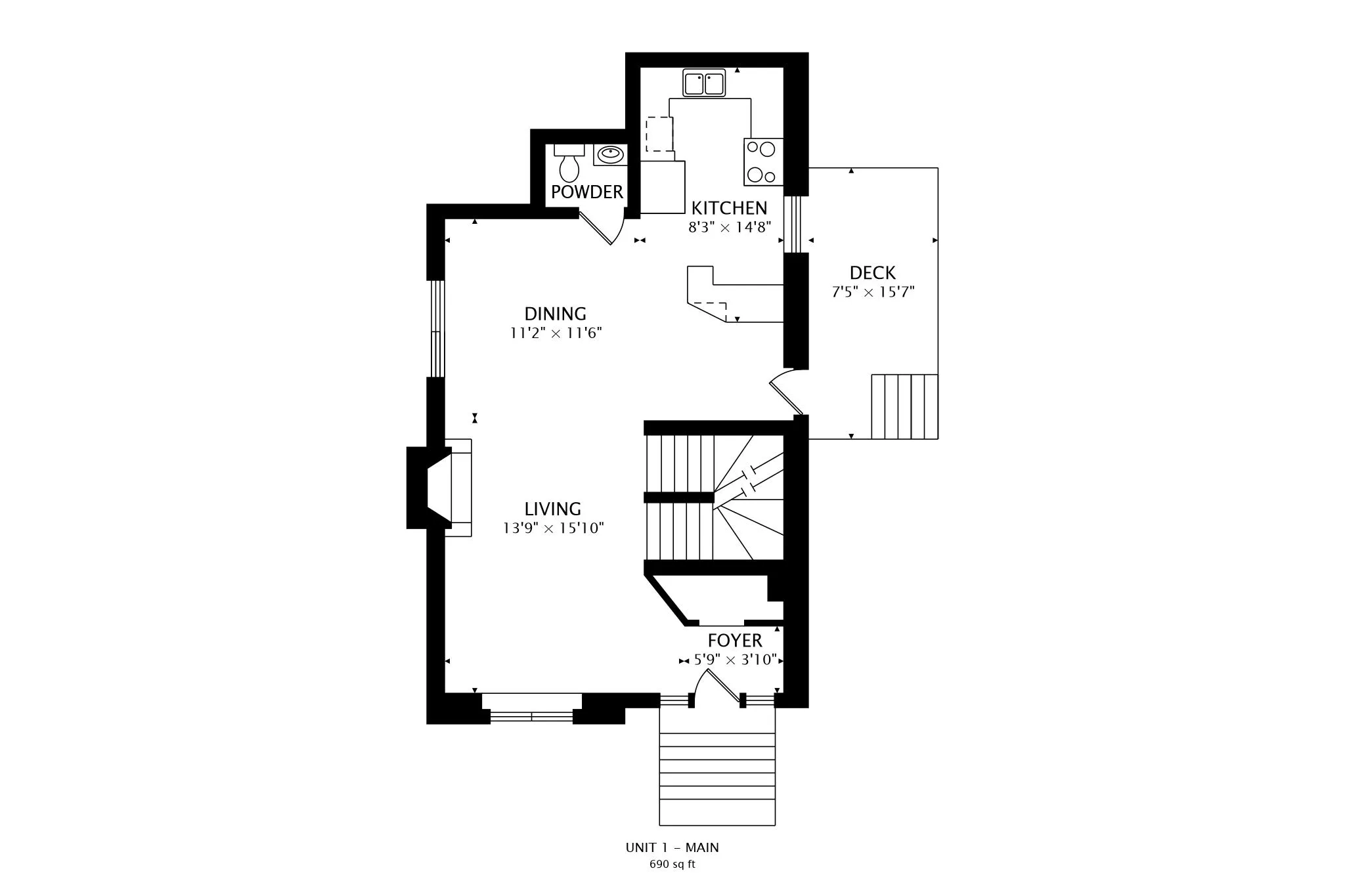 733 N Hoyne Ave 60612 60612-unit#1-Chicago-IL