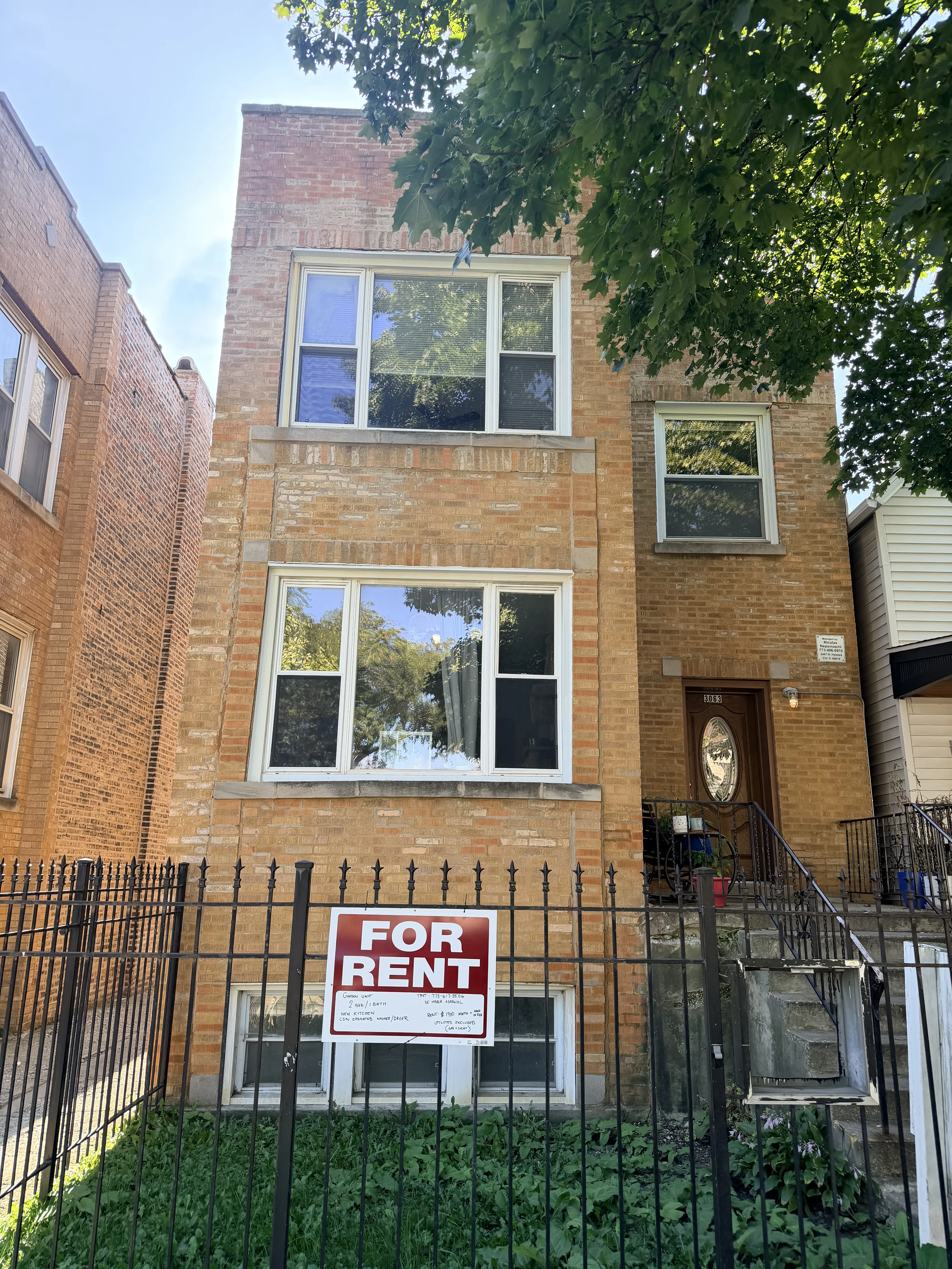 3063 N Gresham Ave 60618 60618-unit#Garden -Chicago-IL