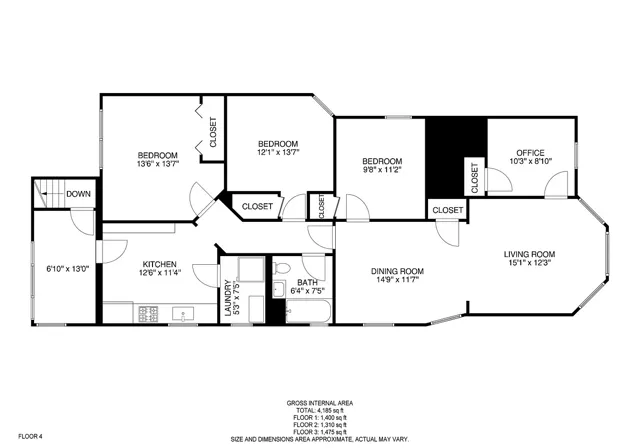 2642 N Sacramento Ave   60647 60647-unit#2-Chicago-IL