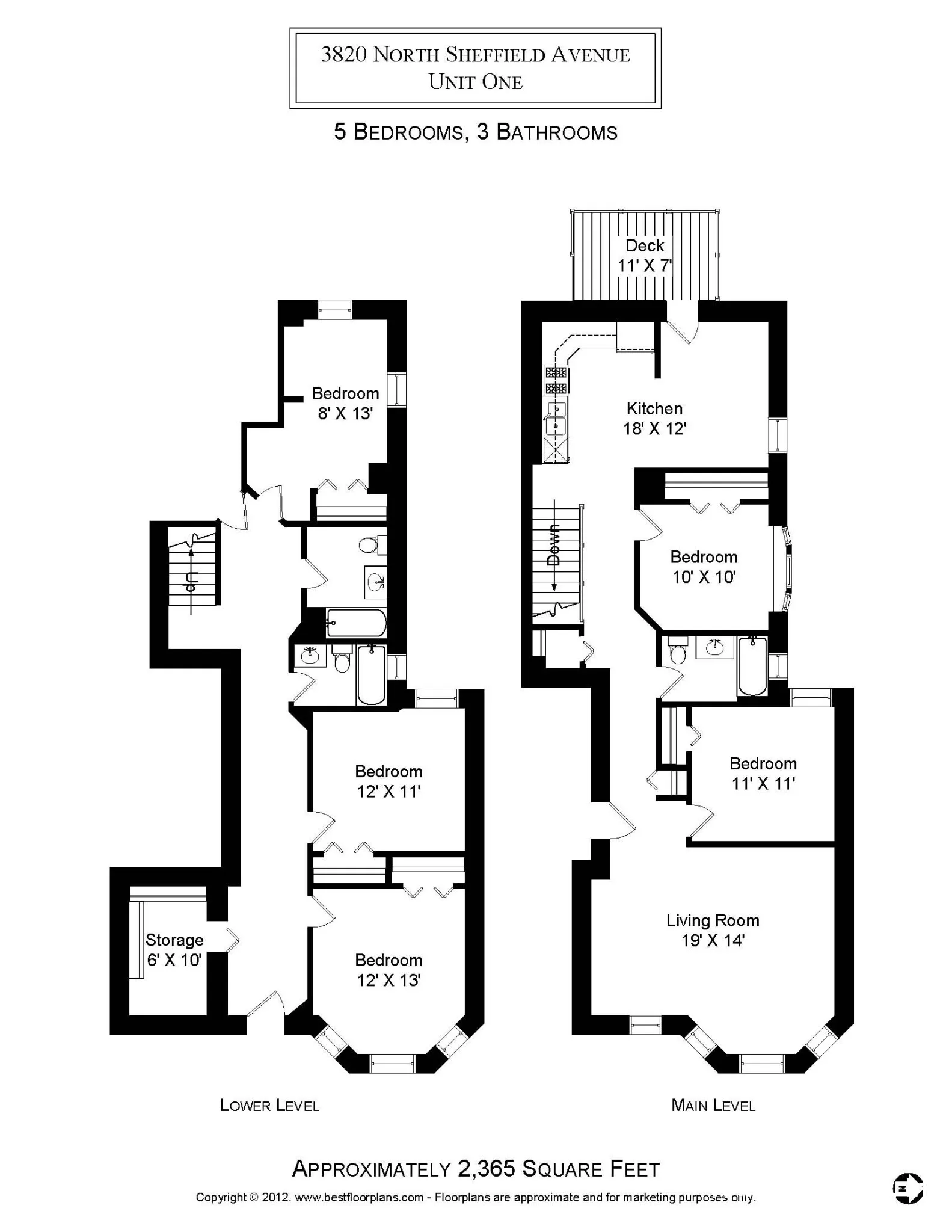 3818 N Sheffield Ave, ,  60613, USA 60613-unit#3820-1-Chicago-IL