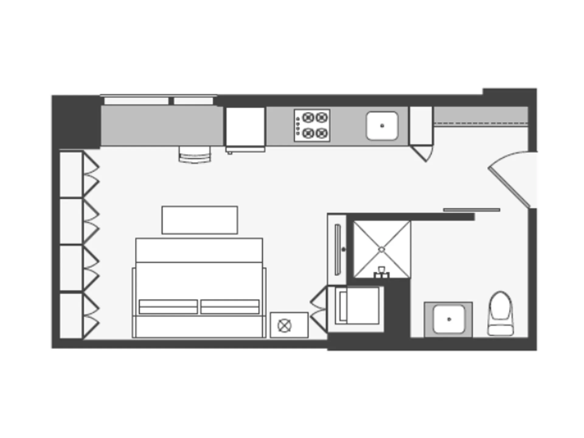 1515 N Fremont St, ,  60642, USA 60642-unit#809-Chicago-IL