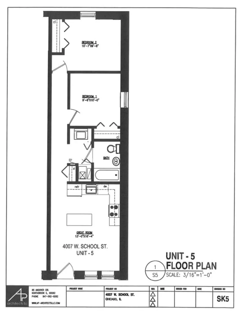 4007 W School St, ,  60641, USA 60641-unit#5-Chicago-IL