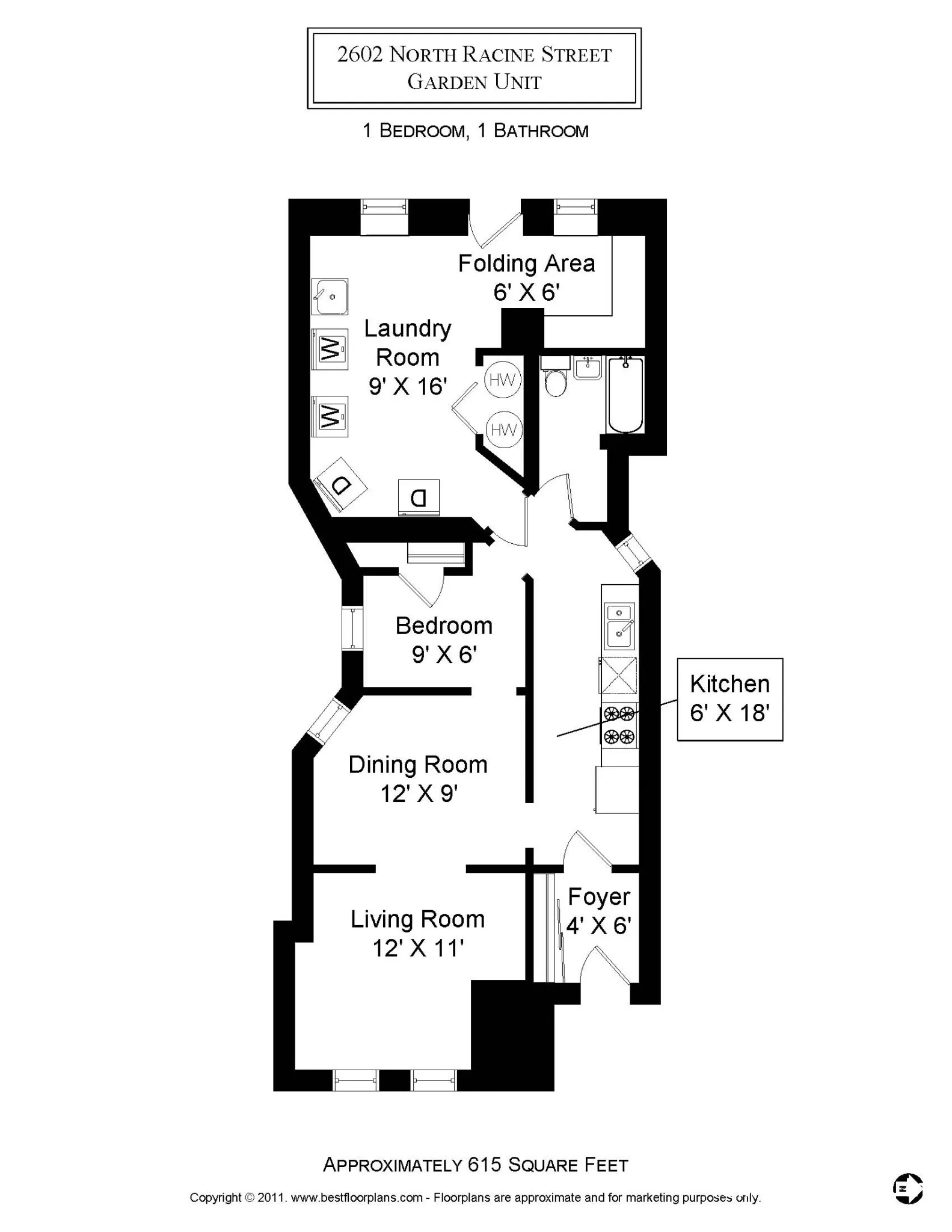 2600 N Racine Ave, , 60614, USA 60614-unit#2602RA-G-Chicago-IL