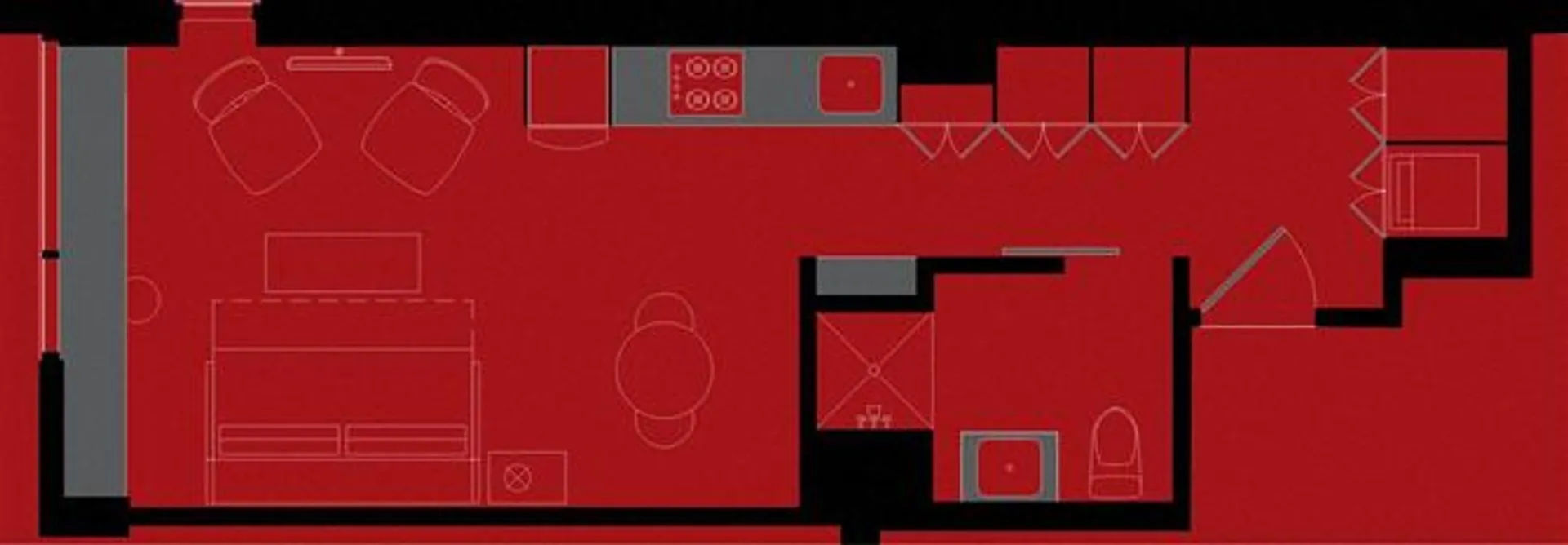 1515 N Fremont St, ,  60642, USA 60642-unit#712-Chicago-IL