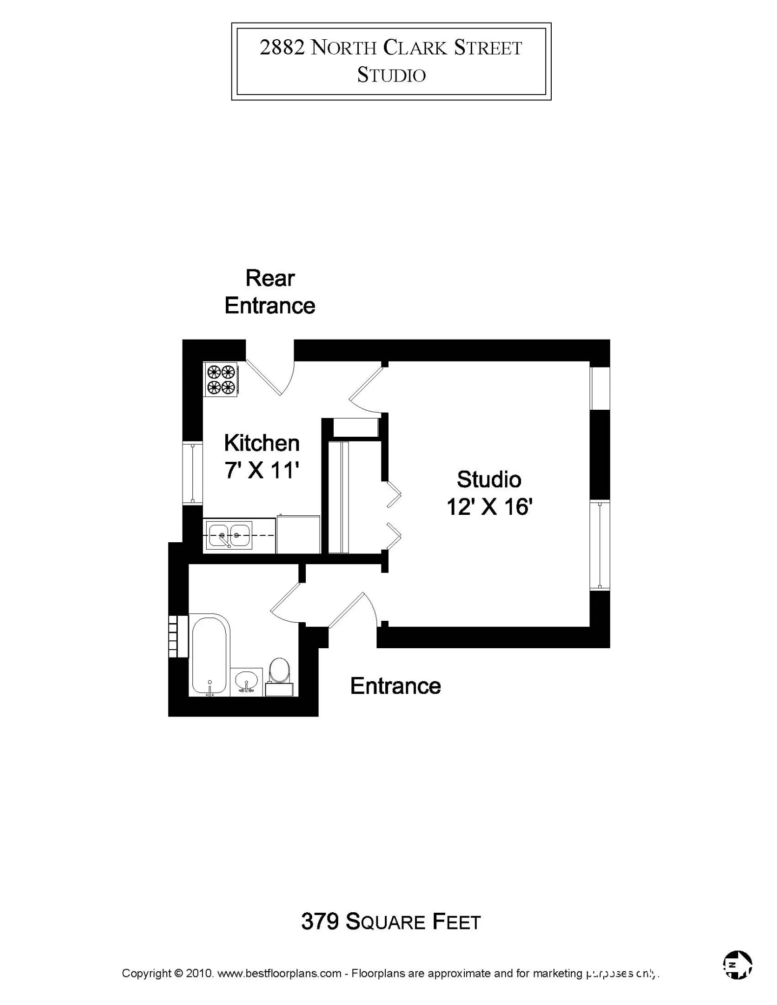 2876 N Clark St, ,  60657, USA 60657-unit#2882-1-Chicago-IL
