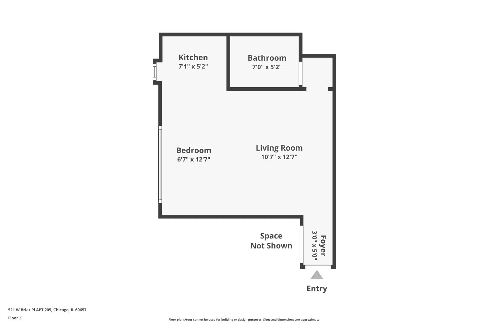 521 W Briar Pl, , 60657, USA 60657-unit#405-Chicago-IL