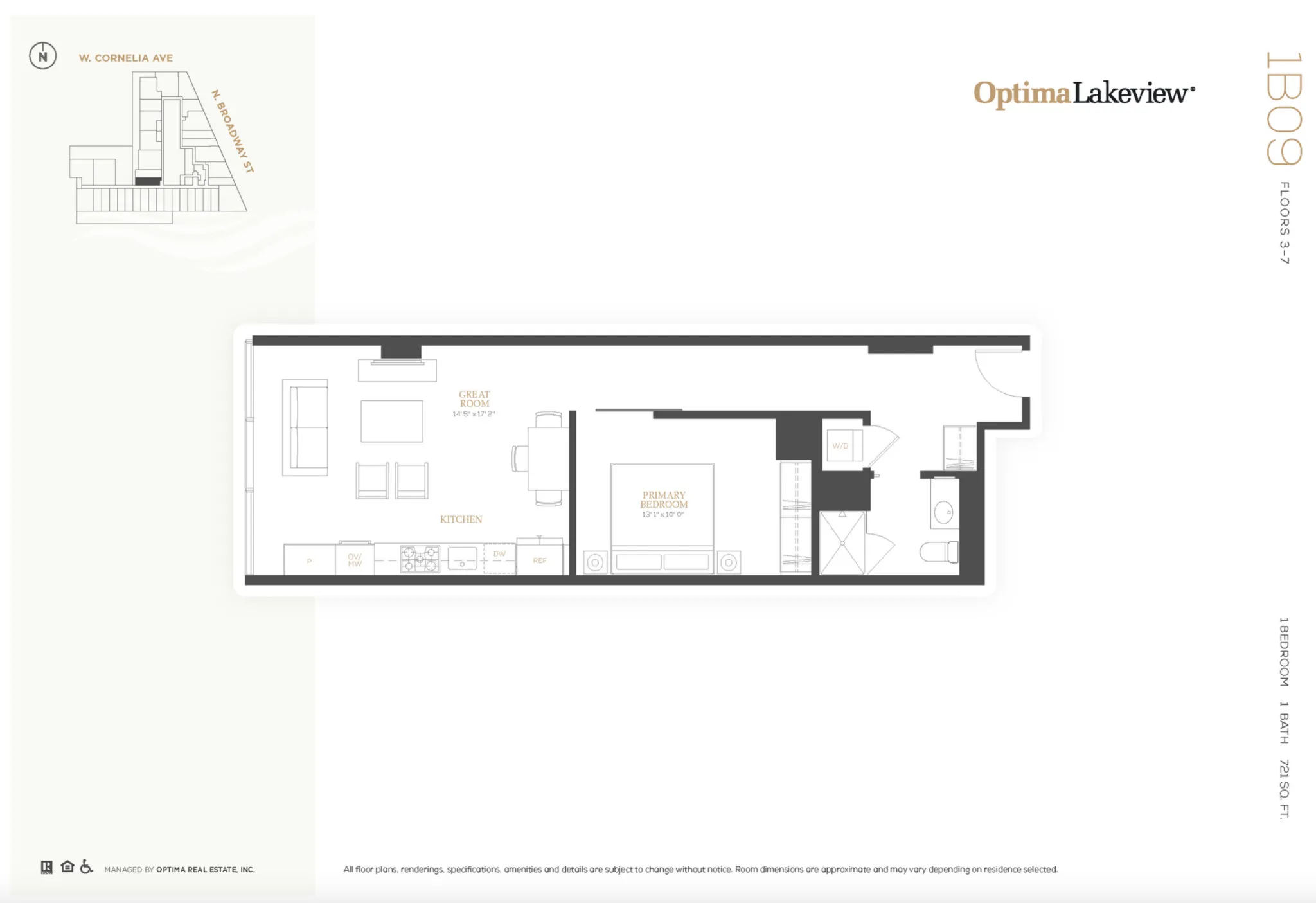 3478 N Broadway, , 60657, USA 60657-unit#0321-Chicago-IL